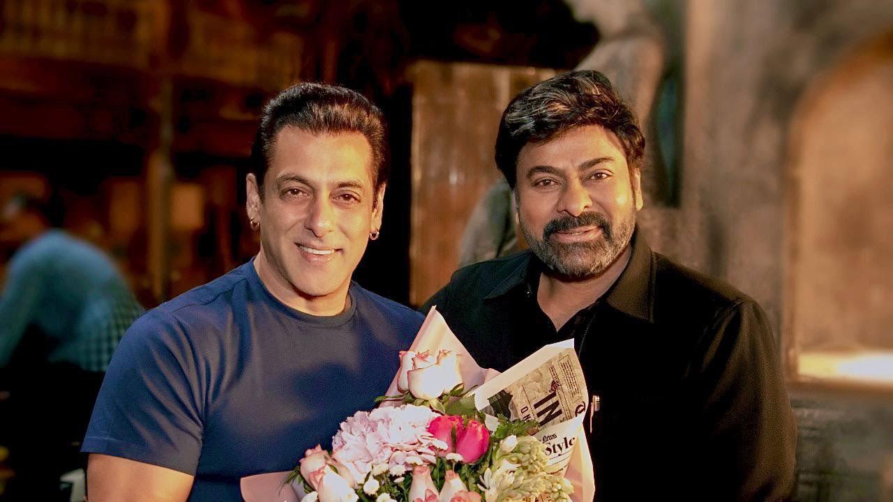 Chiranjeevi welcomes Salman Khan aboard for his next 'Godfather'